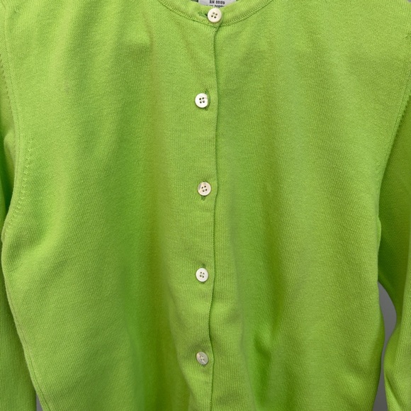 Lilly Pulitzer Size S Lime Green Cardigan Set - Picture 3 of 13